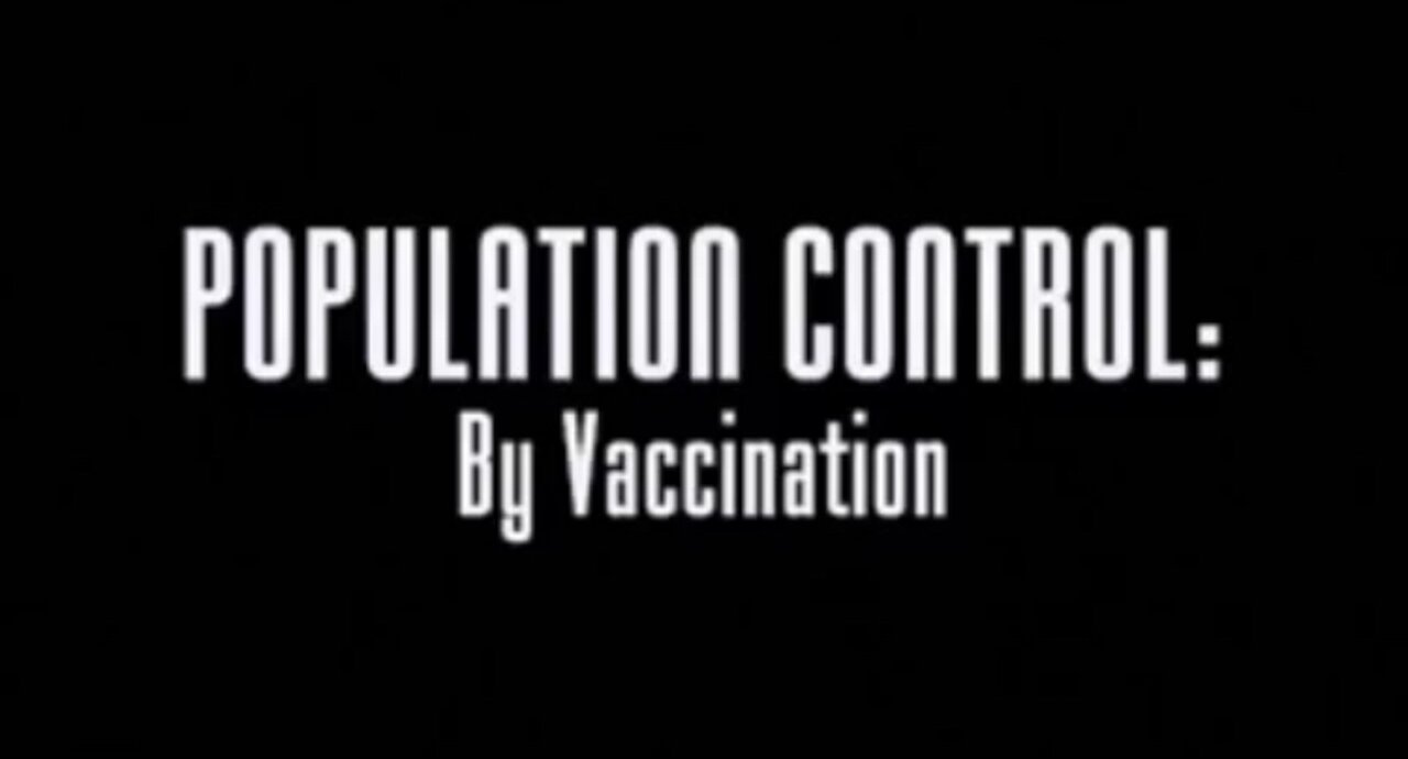 Population Control By Vaccination