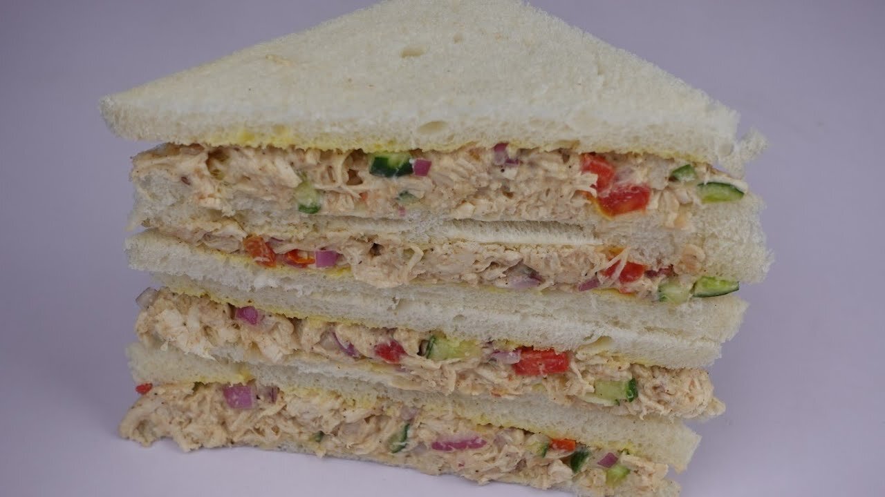 Chicken Club Sandwich,Quick And Easy Recipe