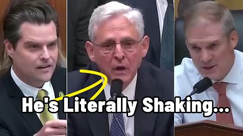 AG Garland SHAKING On Live TV When GOP EXPOSE His Role In Hunter Biden's Corruption!