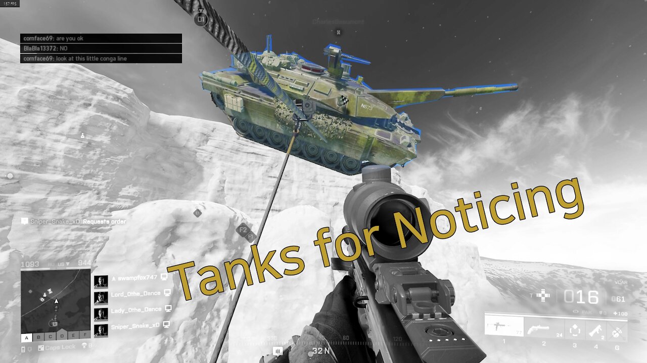 A Tank and a Zipline