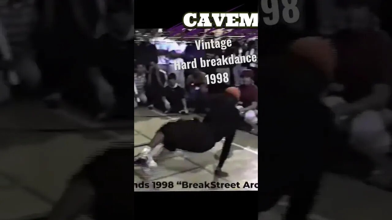 Archive breakdance footage 1998 San Diego Bboy battle #breaking #bboy #beatstreet #breakstreet .