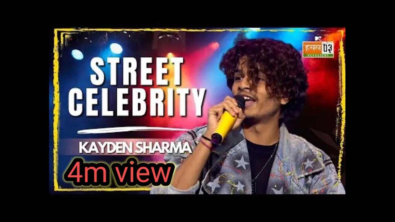 street celebrity | kayden sharma | cross 4m view | in one day | hustle 0.3