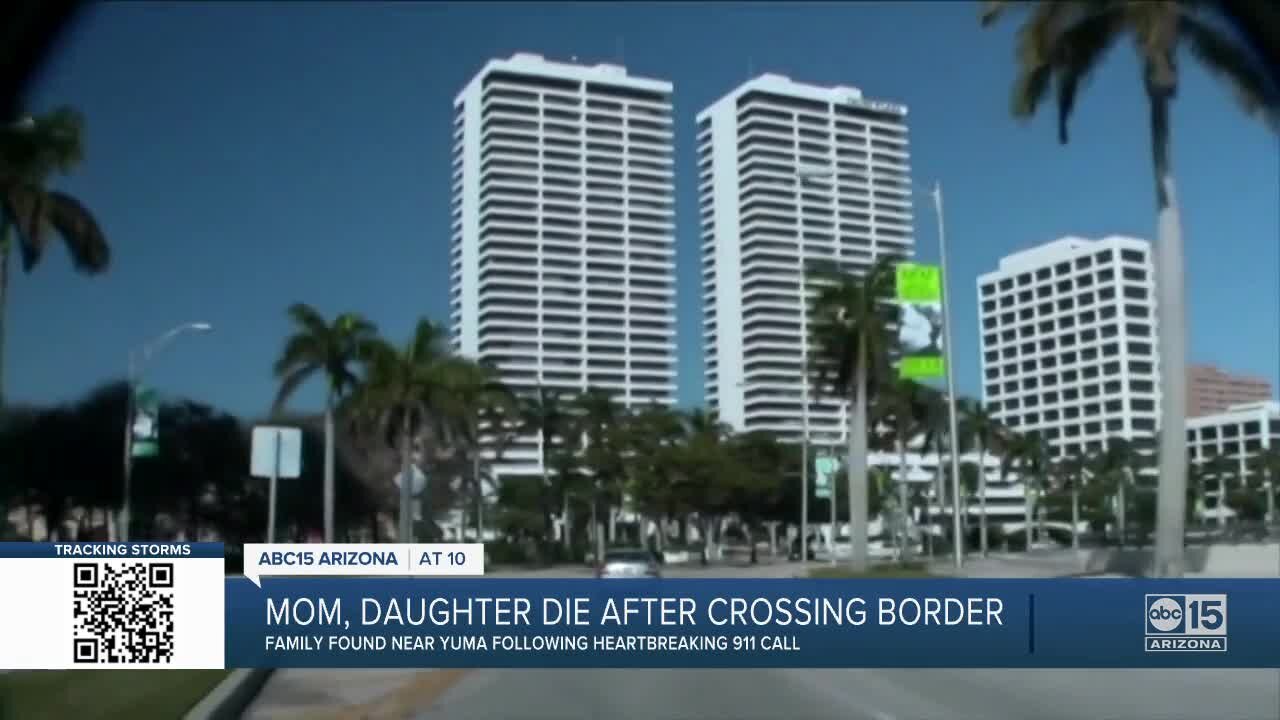 Mom, daughter die after crossing border