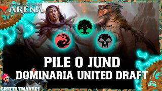 🔴🟢⚫PILE O' JUND⚫🟢🔴|| Dominaria United || [MTG Arena] Bo1 Red Green Black Aggro Premiere Draft Deck