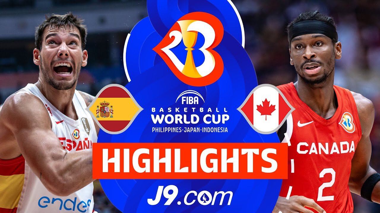 Spain 🇪🇸 vs Canada 🇨🇦 | J9 Highlights | FIBA Basketball World Cup 2023