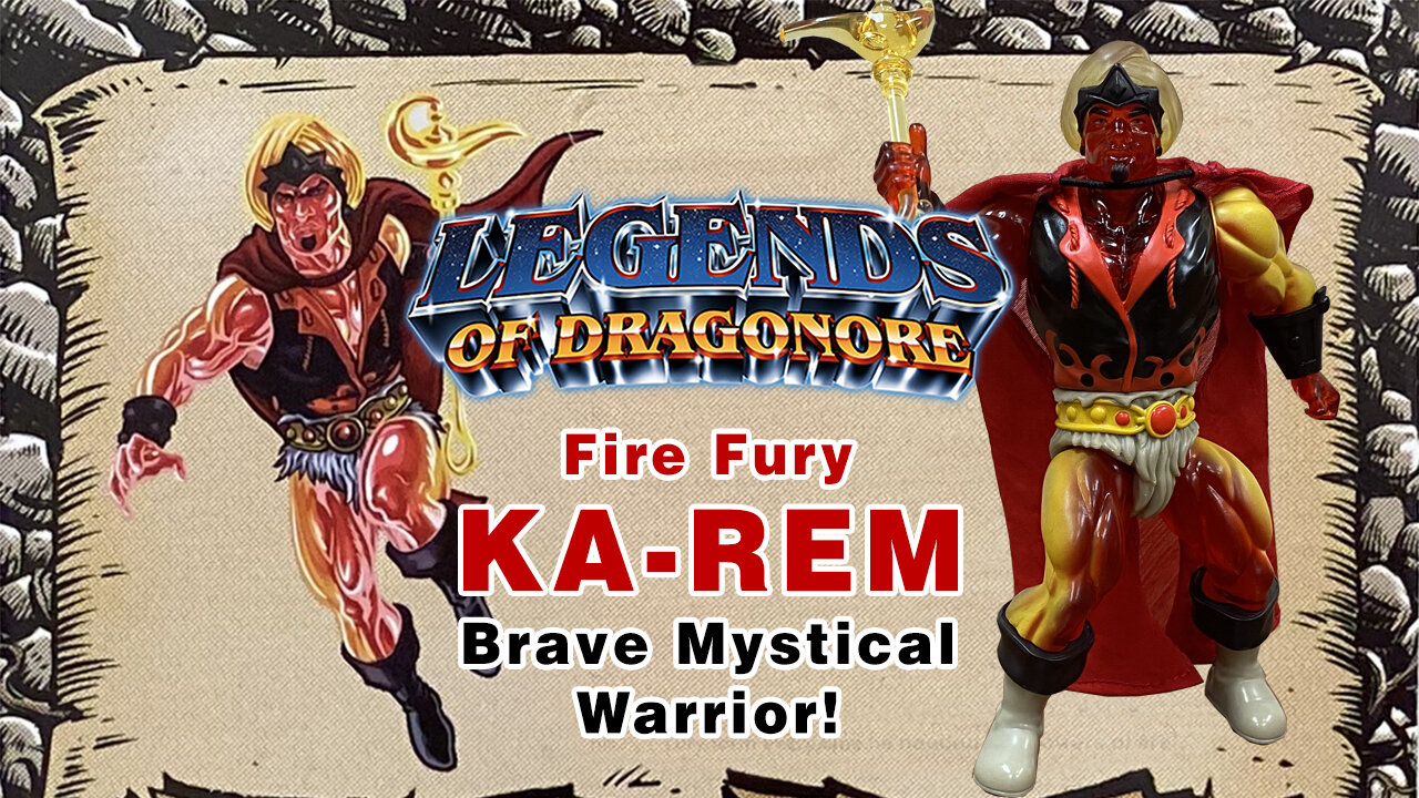 Fire Fury Ka-Rem - Legends of Dragonore - Unboxing & Review