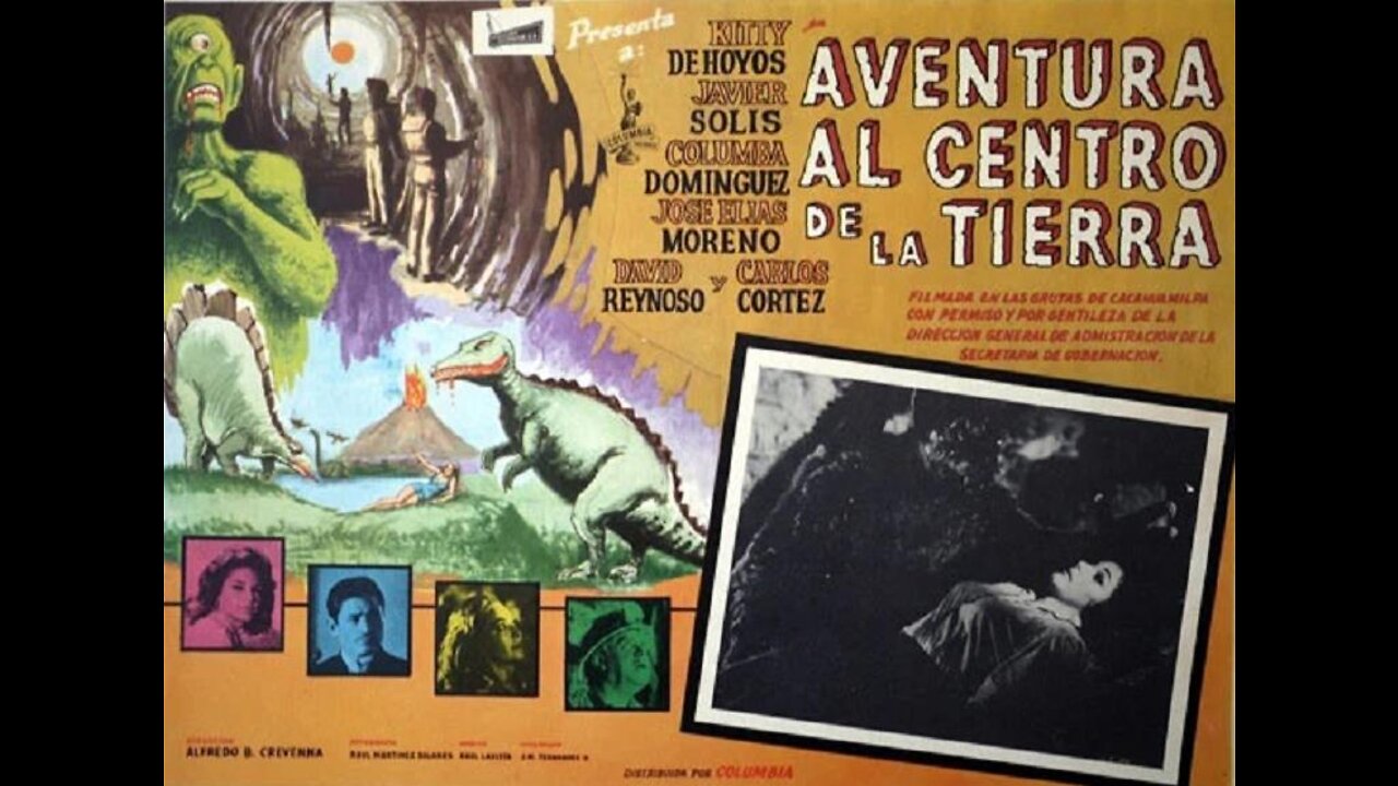 ADVENTURE AT THE CENTER OF THE EARTH 1965 (Aventura al Centro de la Tierra) Mexican Sci-Fi Adventure CLIP & FULL MOVIE