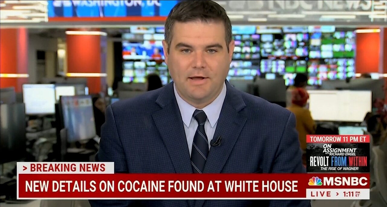 MSNBC: It’s A Sigh of Relief That Whoever Brought Cocaine To WH Might Not Be Found