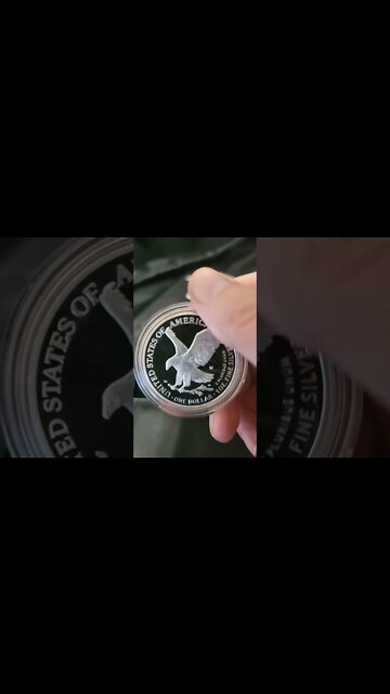NEW Proof Silver Eagle! #shorts