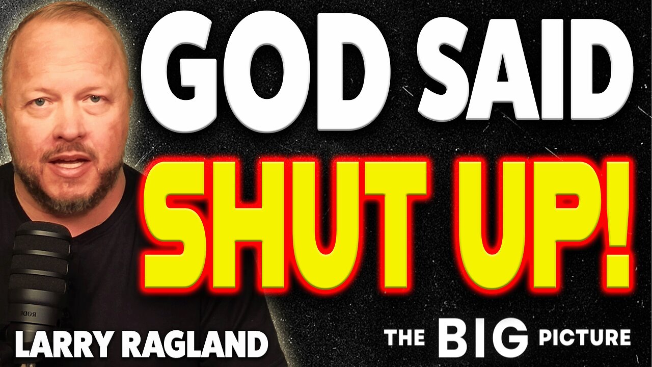 Can you HANDLE IT when God says STOP TALKING?