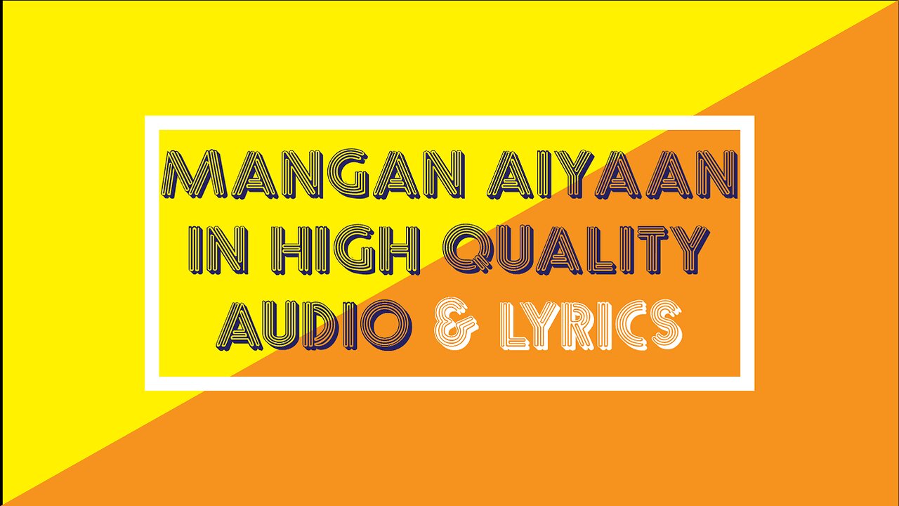 Atif Aslam | Mangan Aiyaan | VELO Sound Station 2.0 | Lyrics