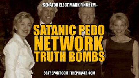 Devastating Satanic Pedogate Network Truth Bombs!! - Senator Elect Mark Finchem