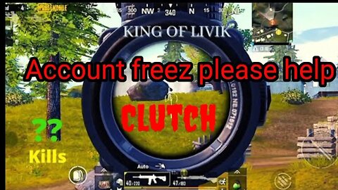 Account Freeze Please help #viralvideo #clutch #pubg #pubgmobile #rash #m416 #akm #doctorfsdgaming