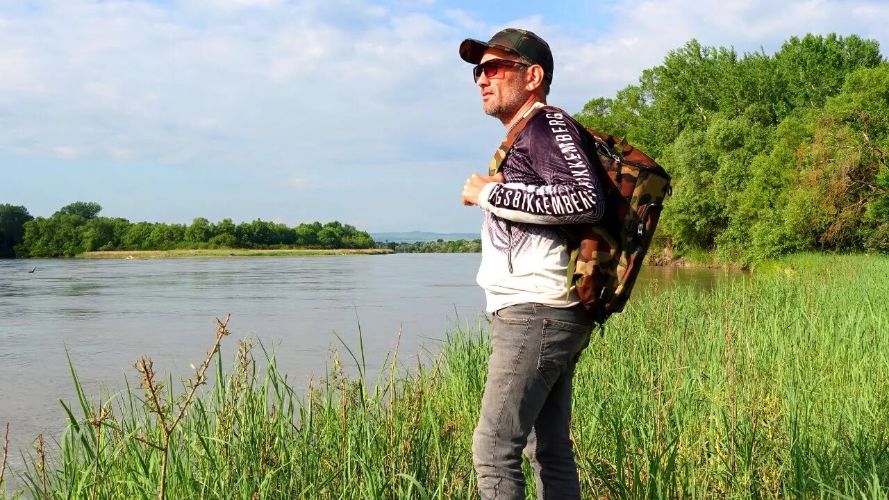 Прогулка по утреннему лесу Чечня - 4К Видео Летний пейзаж с рекой - Июня 2022