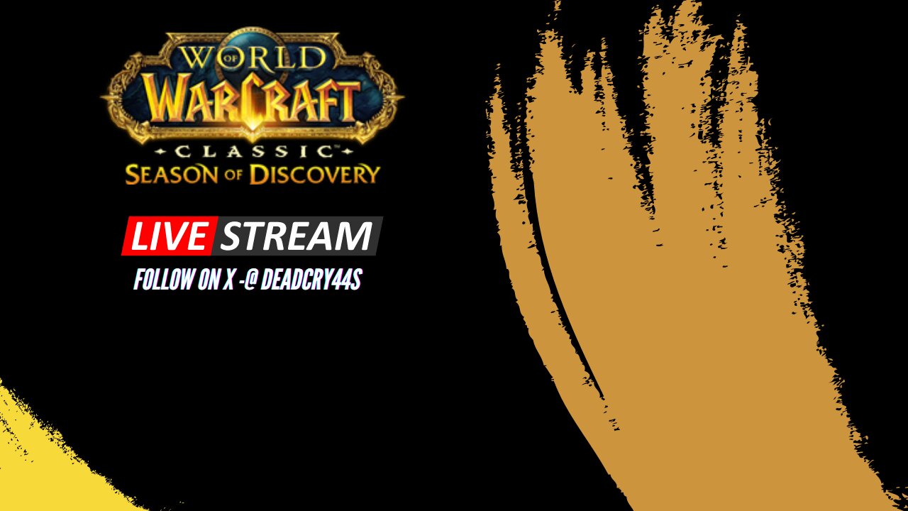 World of Warcraft Season of Discovery Stream