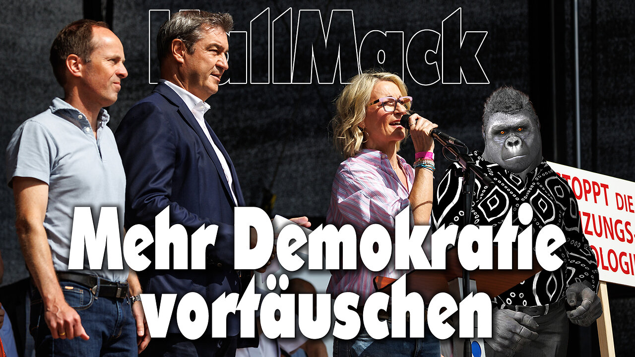 Mehr Demokratie vortäuschen