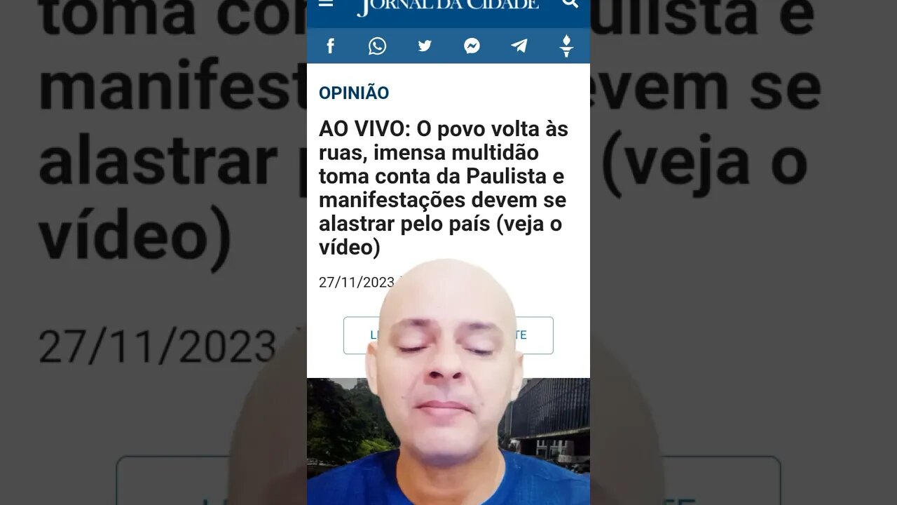 O POVO VOLTA ÀS RUAS!