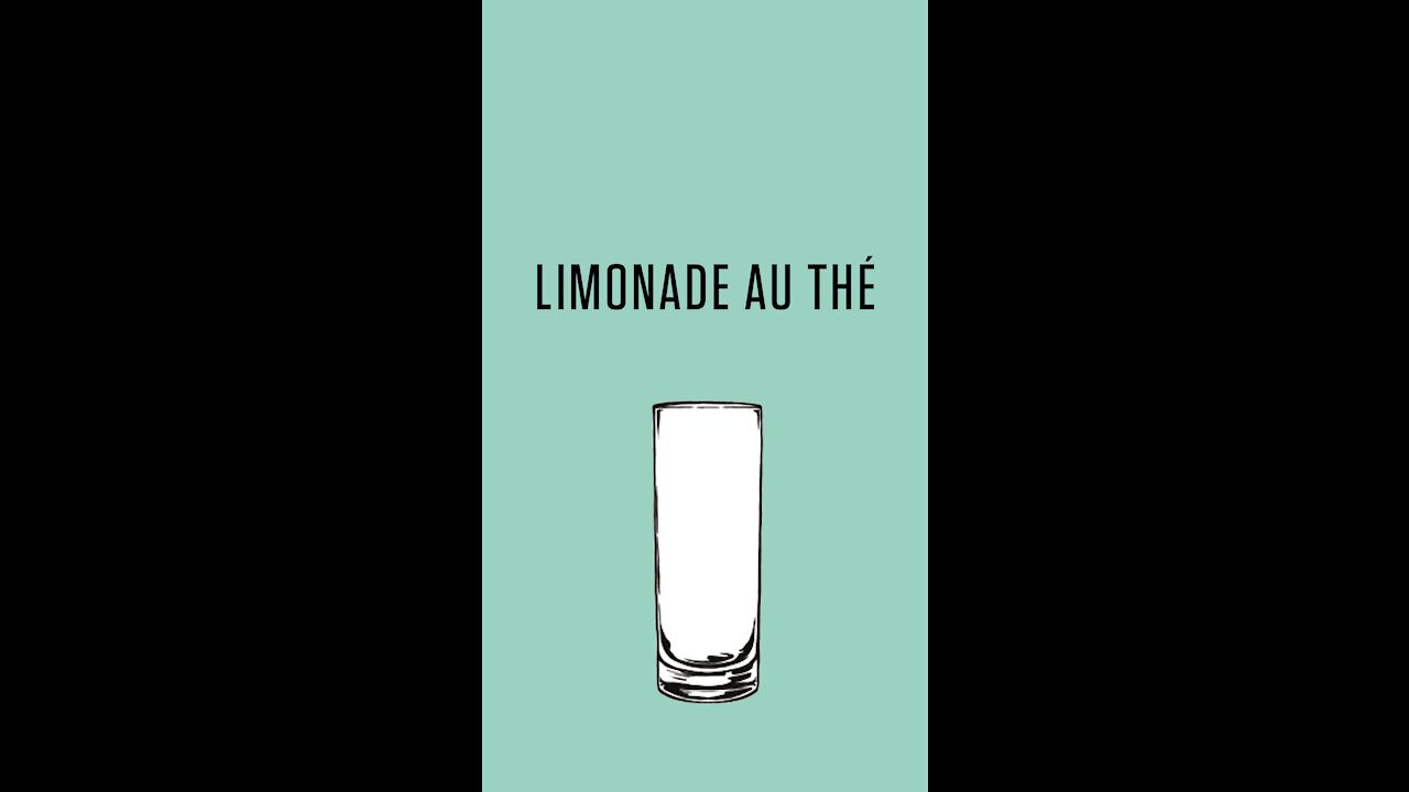 Limonade au thé