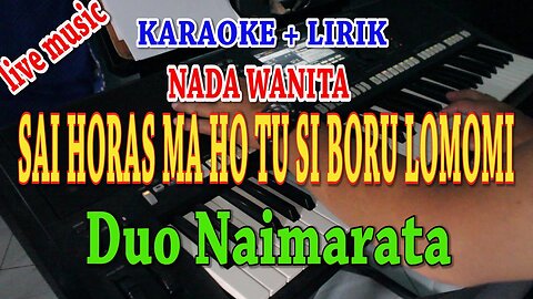 SAI HORAS MA HO TU SIBORU LOMOMI [KARAOKE] DUO NA