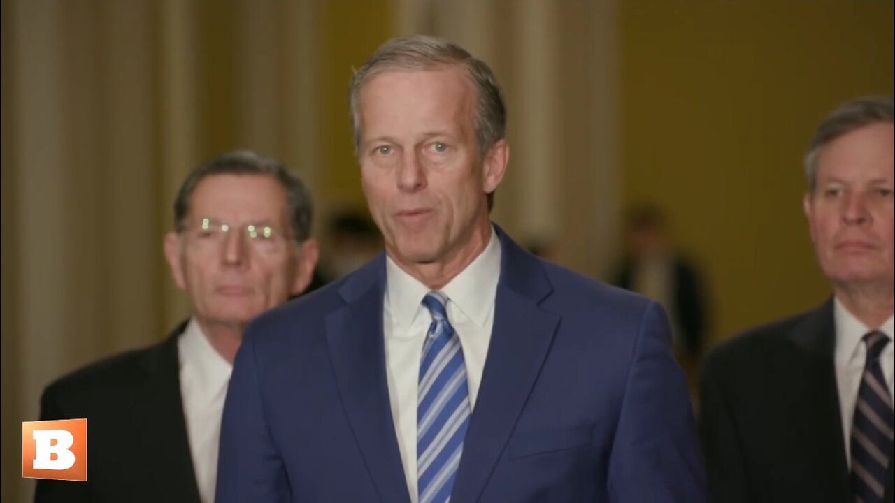 MOMENTS AGO: Sen. John Thune, Other Senate Republicans holding news conference...