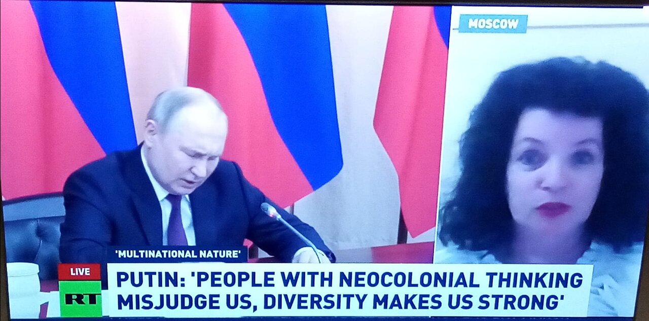 My comments on RT about President Putins statements about the West being Morons.