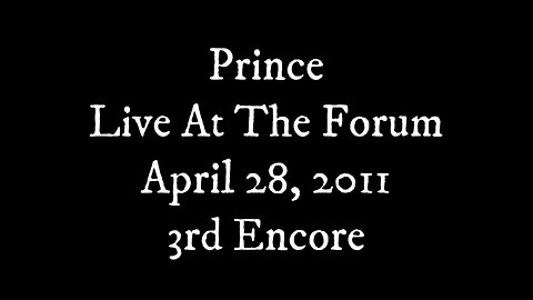 Prince - Live at the Forum