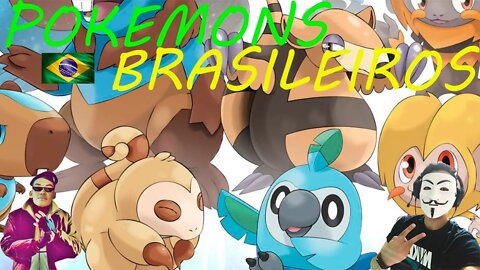 REAGINDO AOS POKEMONS BRASILEIROS Part I. Ft @Megasonic