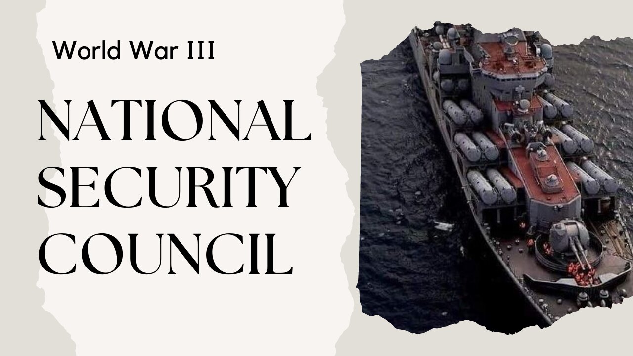 National Security Council on the situation in Ukraine.