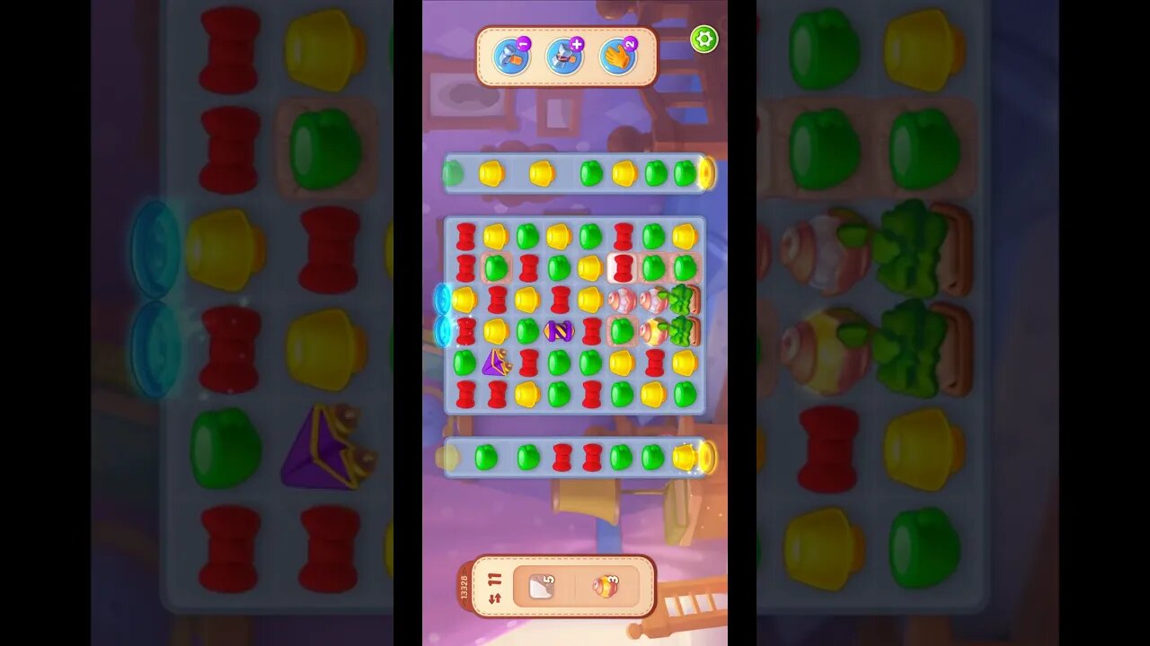 Shorts Playrix Homescapes Gameplay Walkthrough Level 13328-010