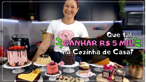 Que tal ganhar R$ 5 MIL na Cozinha de Casa?