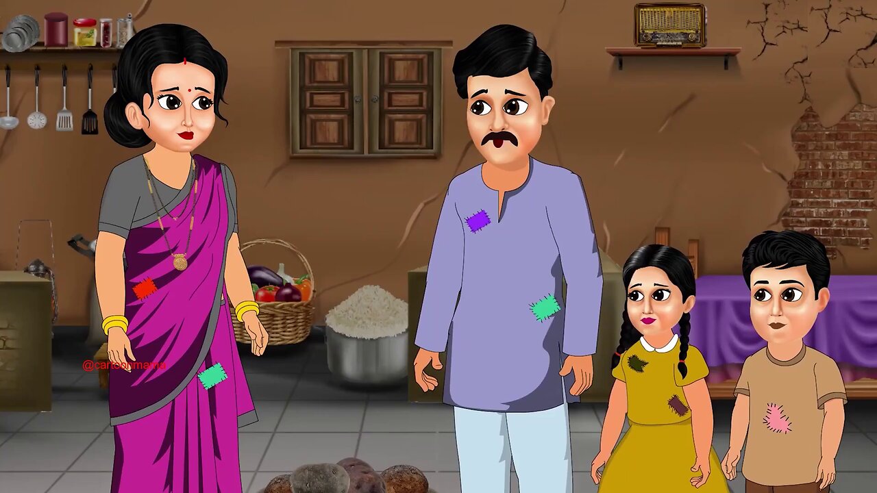 शालोनी को अमीर बना_-shaloni ko amir bana || hindi cartoon ||