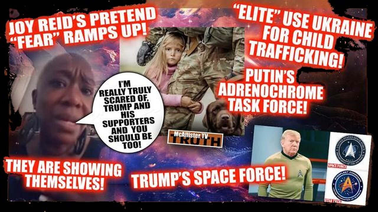 Trump's Space Force Decode! Putin's Adreno_Task Force! They Are Not Human!