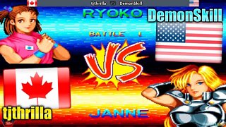 World Heroes 2 (tjthrilla Vs. DemonSkill) [Canada Vs. U.S.A.]