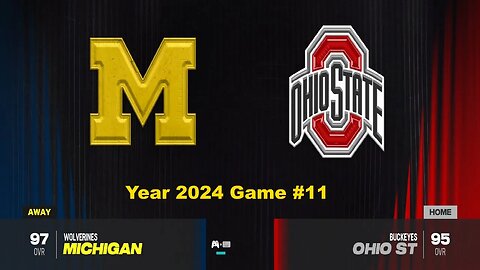 CFB 24 Michigan Vs Ohio State Year 2024