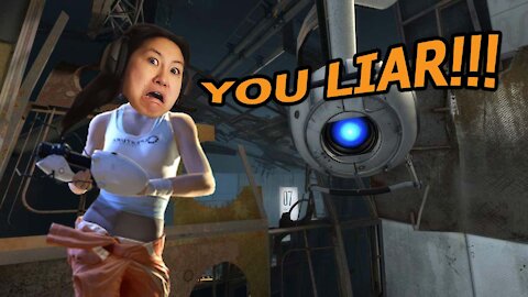 ZeroRaptor Plays Portal 2 | Part 5 | My Friend Was A Lie!