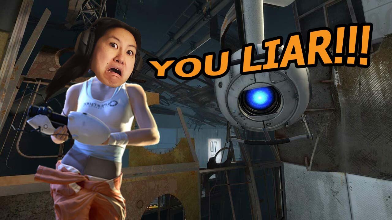 ZeroRaptor Plays Portal 2 | Part 5 | My Friend Was A Lie!