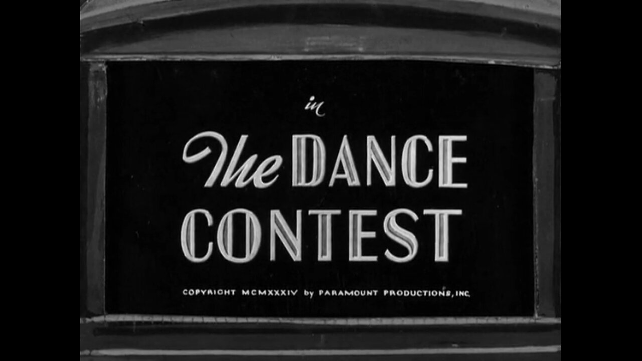 Popeye The Sailor - The Dance Contest (1934)