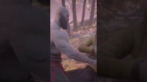 Kratos goes in Past #shorts #godofwar #godofwarragnarok #gameplay #gaming #foryou #ps5 #viral