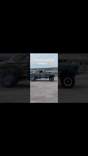 #burnout #burnouts #dragcar #dragracing #musclecar #hotrod #gasser #chevrolet #chevy