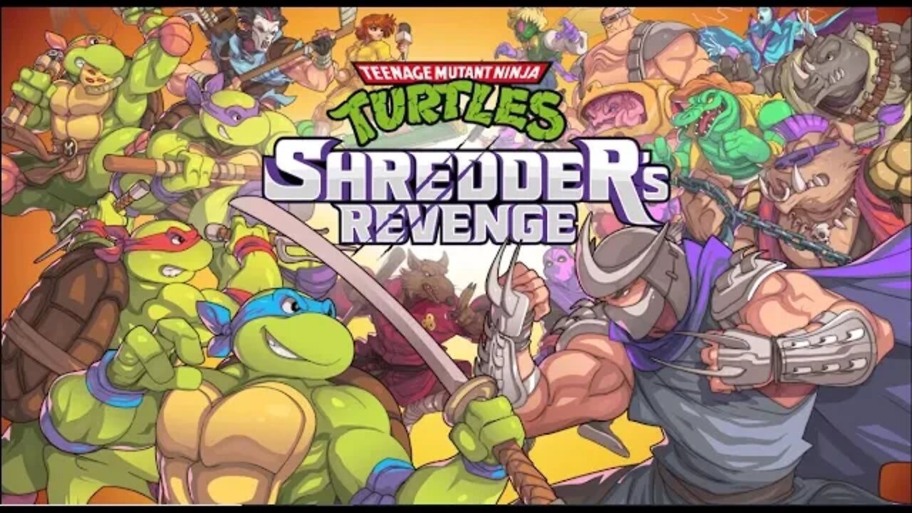 LANÇOU! Primeira Live TMNT - Teenage Mutant Ninja Turtles: Shredder's Revenge Nintendo Switch PT-BR