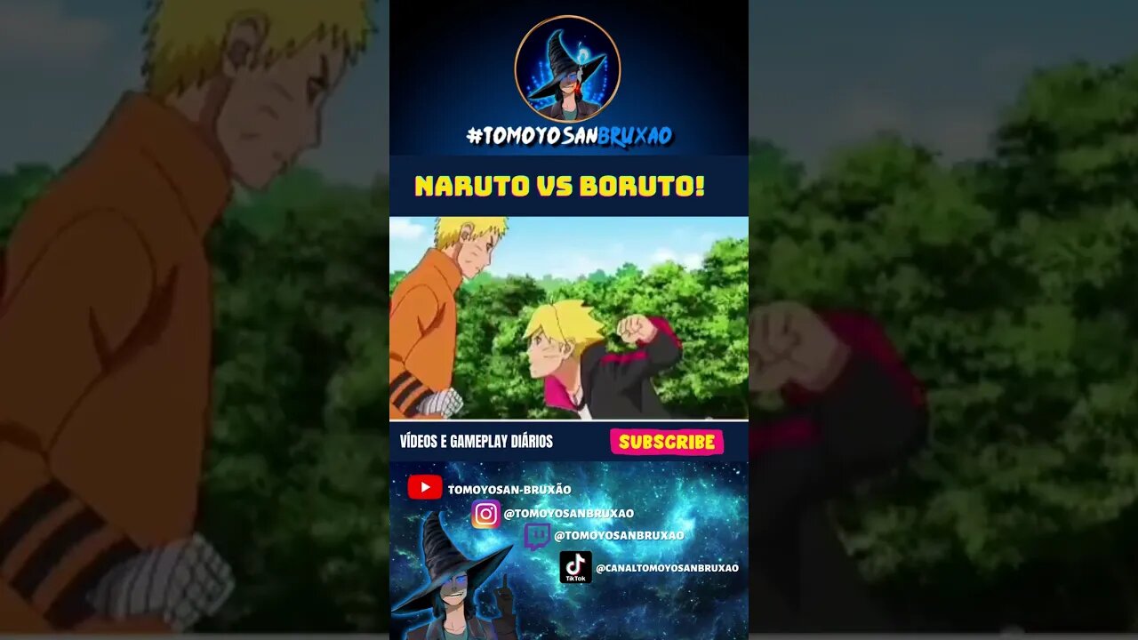 Naruto VS Boruto e Tome Karma na cara, e Naruto Tankou #shorts