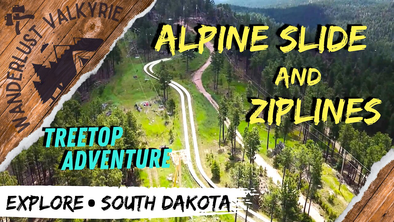 Alpine Slide & Ziplines | Best Activities Near Mount Rushore | South Dakota