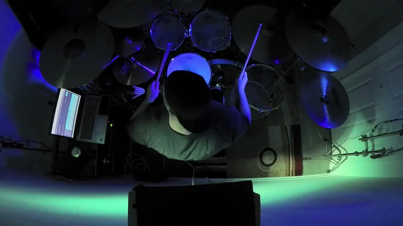 Black Pearl Jam Drum Cover