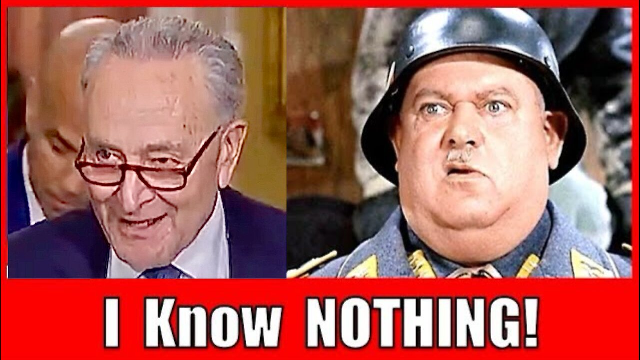 Chuck Schumer EMBARRASSED as Corrupt Joe delivered a blow to Democrats last week…