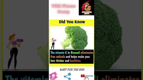 🔥Benefits of broccoli🔥#shorts🔥#wildfitnessgroup🔥21 May 2022🔥