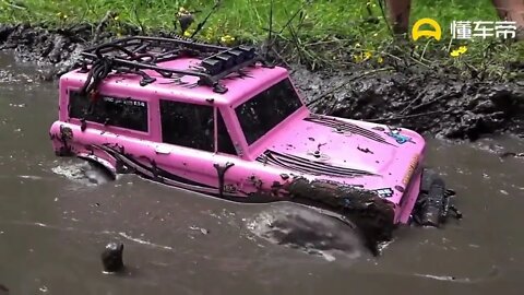 4: Look at the model car off-road, the vision is amazing, take a look.