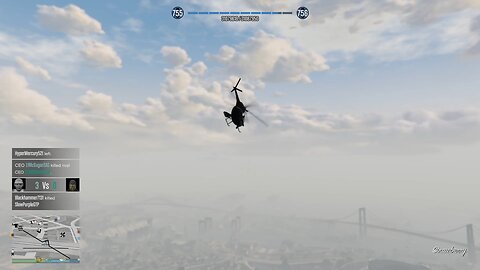 GTAO: Buzzard Vs Lazer; Too Easy