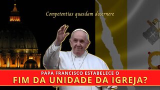 URGENTE: Para onde vai a Igreja Católica no pontificado do Papa Francisco?