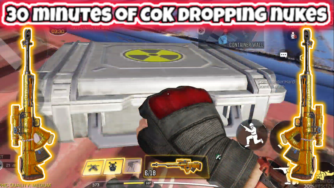 Over 30 Minutes of COK Dropping Sniper Nukes in CODM