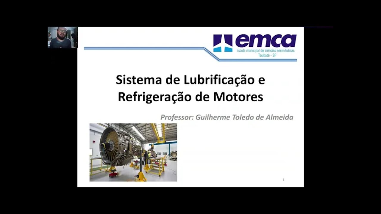 Aula #01 - Sistemas de lubrificação e refrigeração de motores aeronáuticos